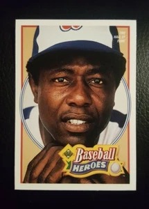 Tarjeta de béisbol HANK AARON; 1991 Upper Deck Heroes #26 de 27 - Bravos - Imagen 1 de 2