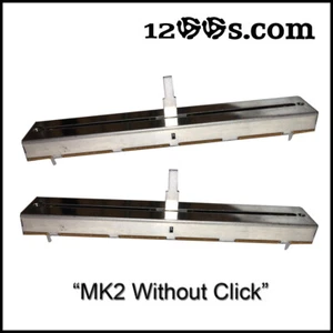 2x TECHNICS 1200 MK2 1210 PITCH CONTROL SLIDER SFDZ122N11 SFDZ122N11-1 NO CLICK - Picture 1 of 5