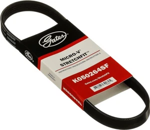 GATES Air Conditioning AC Belt Micro-V For Nissan 240sx 1991-1998 S13 S14 KA24DE - Picture 1 of 3