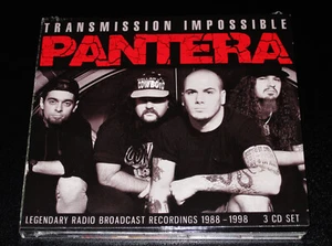 Pantera: Transmission Impossible - Radio Broadcasts 1988-1998 3 CD Set 2019 NEW - Picture 1 of 2