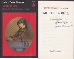 C1 Lotte Soren HAMMER Simonsen DEATH THE BEET Shipping DEDICATION Signed DENMARK - Picture 1 of 1