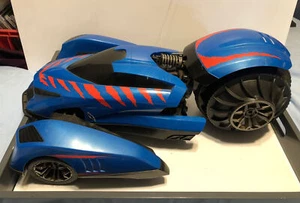 Large Tyco® Blue Red TERRAINIAC 49mhz Amphibious RC 19"L Car Only! - Picture 1 of 12