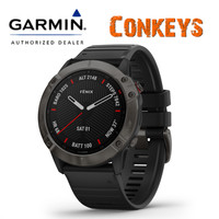 Garmin Fenix 6x Sapphire GPS Watch W/ Wrist Heart Rate Technology 010-02157-10
