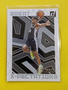 2022-23 Panini Donruss Blake Wesley Great X-Pectations Rookie RC #22 Spurs