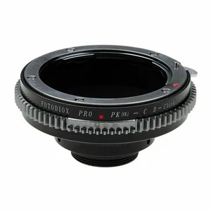 Fotodiox Adapter Pro Pentax K Auto Focus (Pk Af) Lens for C-Mount Cine Camera - Picture 1 of 3