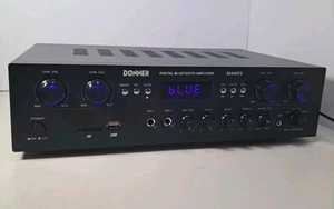 Donner MAMP5 Digital 4 Channel Bluetooth Audio Receiver Amplifier + Remote - Picture 1 of 14
