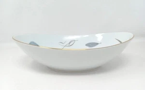 MCM Noritake Japan Blue Spring 1358 Vegetable Bowl Oval Decorative 10x2.75" - Picture 1 of 16