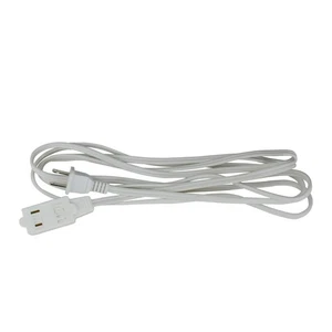 Cable de extensión de alimentación interior Northlight blanco de 9 pies con cerraduras de seguridad de 3 salidas - Imagen 1 de 4
