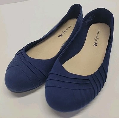 American Eagle Womens Shoes Size 8 White Flats Shoes No Heel - Image 1 of 4