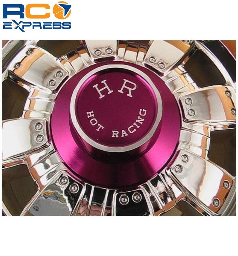 Hot Racing WHC2307 Purple Wheel Cap for 40 Wheels