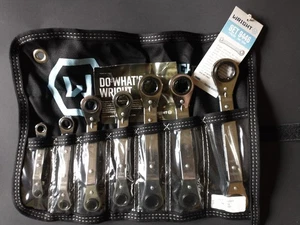 Wright 9446 - 7 Pc Reverse Ratcheting Box Wrench -6 & 12 Pt Offset 7mm-21mm USA - Picture 1 of 2