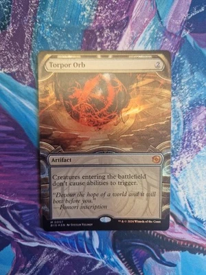 MTG. Torpor Orb. Borderless Foil Showcase M0057 - Image 1 of 2