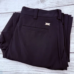 Nike Golf Tiger Woods Pants 32x30(32 tag) Stretch Black Mens Slacks Baggy - Picture 1 of 6