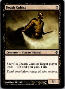 Death Cultist C Rise of the Eldrazi 105 LP - Imagen 1 de 2