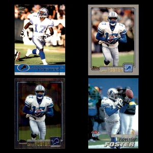 Larry Foster Lot 4 Different Football Cards 2001/01's Detroit Lions Set NFL - Picture 1 of 6