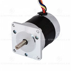 Motore DC brushless STEPPERONLINE 24V 3500RPM 0,47Nm 172W 10,4A Φ8mm Ф57x69mm - Foto 1 di 7