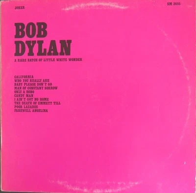 Bob Dylan '' A rare batch of little white wonder '' LP  VG++ Joker Italy - Image 1 of 3
