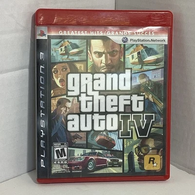 Grand Theft Auto IV PlayStation 3 PS3 - Missing Map - Tested - Image 1 of 4