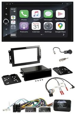 Blaupunkt 2DIN Bluetooth DAB USB DVD Lenkrad Autoradio für Dodge Jeep - Bild 1 von 4