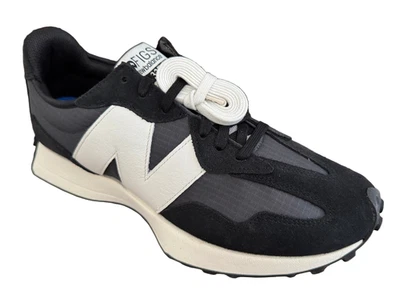 New Balance Womens LIFE STYLE FIGS 327 FB Casual Athletic Sneakers Black White - Image 1 of 4