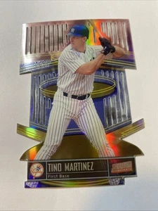 1999 Topps Stadium Club Triumvirate Luminescent Tino Martinez #T4B Baseball Card - Picture 1 of 2