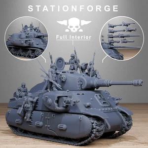 FreeGuard Battle Tank/TTRPG/Wargaming/Grimdark/3DPrint/Station Forge - Picture 1 of 11