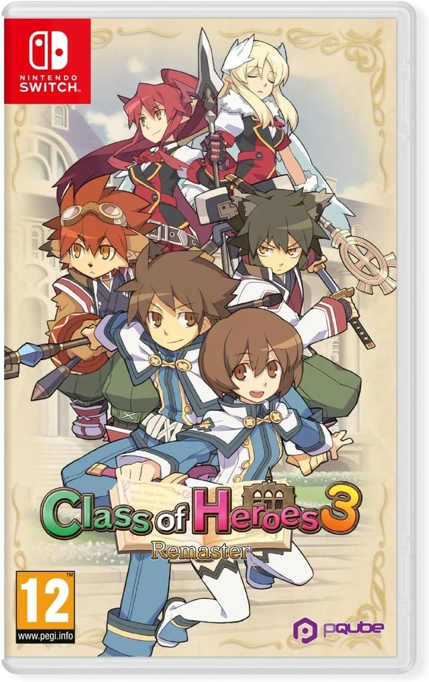Class of Heroes 3 Remaster For Nintendo Switch (New & Sealed)