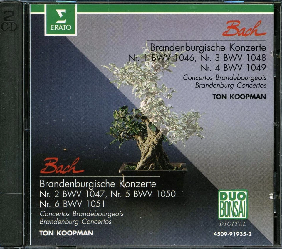 Bach, Ton Koopman - Brandenburgische Konzerte [New CD] - Image 1 of 1