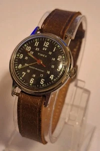 Beautiful Vintage Timex Military Style Men's Mechanical Watch - Picture 1 of 4