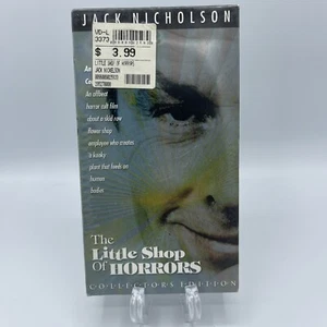 The Little Shop of Horrors (VHS 1960 B&W) Jack Nicholson Collectors Edition *NEW - Imagen 1 de 2