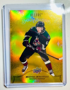 2022-23 Allure Hockey Matias Maccelli Doubloons DB-85 Phoenix Coyotes