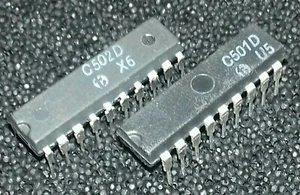 AD Wandler IC Set C501D+C502D für 3 1/2 stellige Systeme RFT HFO = TL501+TL502 - Picture 1 of 1