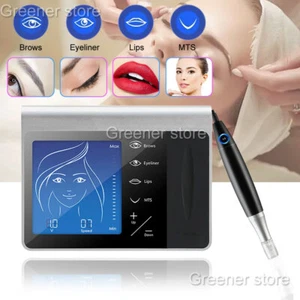 Penna tatuaggio wireless touch screen PMU trucco permanente per sopracciglia labbra eyeliner - Foto 1 di 14