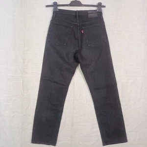 LEVI'S BIG E REISSUE W26 PANTS PANTALONI JEANS BUTTON CLOSURE RARE BLACK NERO  - Picture 1 of 13