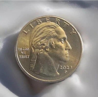 Very Rare ERROR 2023 P  Jovita Idar Quarter Error Coin Mint “IN COD WE TRUST”  - Image 1 of 2