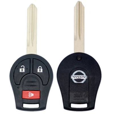 OEM NISSAN KEYLESS REMOTE HEAD IGNITION FOB TRANSMITTER CWTWB1U751 W/CHIP - Image 1 of 4