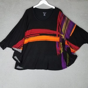 Miraclesuit Tankini Coverup Women's XL Slimming Oversized Black Swim Beach - Picture 1 of 20