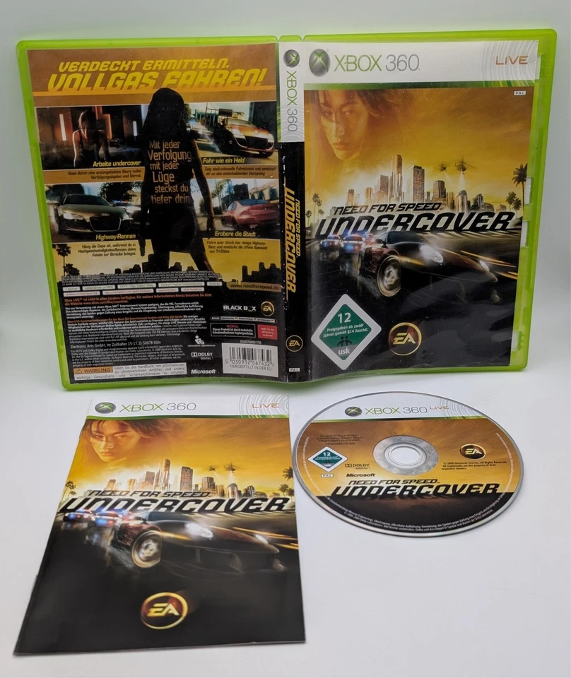 Need for Speed Undercover - Microsoft Xbox 360 - Bild 1 von 1