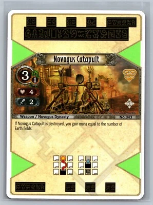 The Eye of Judgment Novogus Catapult #043 Sony PS3 Base Set 1 - Image 1 of 2