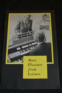 *VINTAGE* More Pleasure from Leisure - Baldwin Pianos - Picture 1 of 7