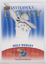 2013 Upper Deck University of Kansas Jayhawks Legacy Walt Wesley #JL-11