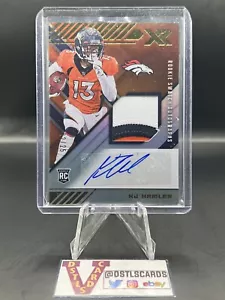 Panini XR 2020 - KJ Hamler parche de novato automático rpa /25 #rsa-kj Denver Broncos - Imagen 1 de 3