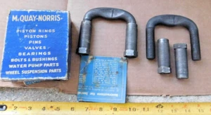 2 NEW SILENT SPRING SHACKLES FOR 1936 BUICK MODEL 3640 CARS SUSPENSION 36 - Picture 1 of 3
