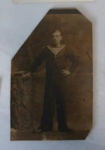 Fotografía de joven marinero naval de la Royal Navy - Imagen 1 de 2