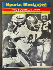 1970 AUGUST 10 SPORTS ILLUSTRATED MAGAZINE PRO FOOTBALL'S CRISIS 62121 - Picture 1 of 2