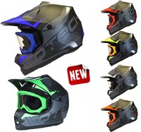 Childrens Kids MOTOCROSS style MX HELMET & GOGGLES Off Road BMX Dirt Bike