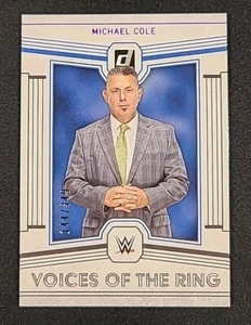 Michael Cole 2023 Panini Chronicles #/349 PINK VOICES OF THE RING WWE Card #194 - Picture 1 of 5