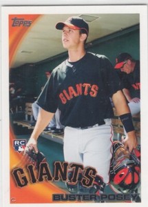 2010 Buster Posey Topps ROOKIE CARD #2 - San Francisco SF Giants RC