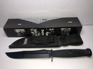 SOG Knives Fixation Bowie  FX-01 7-Inch Fixed Blade DISCONTINUED NOS - Picture 1 of 6