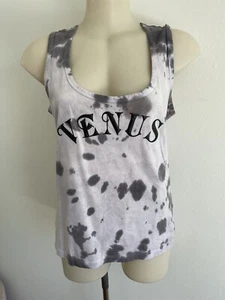 Cami Vivienne Westwood Red Label Top Algodón Venus Tie Tye Gris Singlete 12-L Rara - Imagen 1 de 10
